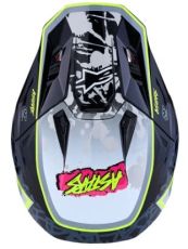 Мотокрос каска ALPINESTARS SM7 BLASTER BLK/GRY/YLW