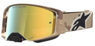 Γυαλιά Motocross ALPINESTARS SUPERTECH LONE CAMO DESERT MIRROR-GLD