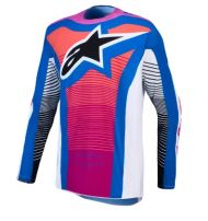 Motocross jersey ALPINESTARS TECHSTAR MAVEN WHITE/CL/BL