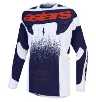 Motocross Jersey ALPINESTARS TECHSTAR SWAN LIL/GY/RD