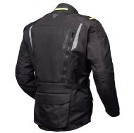 Geacă de motocicletă touring 4 sezoane Modeka Varus Negru/Galben