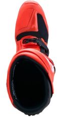 Motocross boots ALPINESTARS TECH 7 C27 ENDURO RED FLUO BK