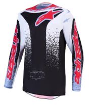Motocross jersey ALPINESTARS FLUID DRAG BK/WH/BL/RD