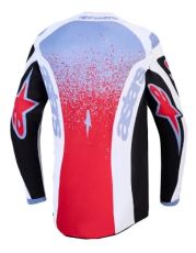 Motocross jersey ALPINESTARS FLUID DRAG BK/WH/BL/RD