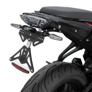 License plate holder for original BARRACUDA turn signals Yamaha Tracer 700 (2020-2022)