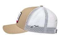 Шапка ALPINESTARS CRV BILL TRUCK CALI 2.0 KHAKI/WHITE