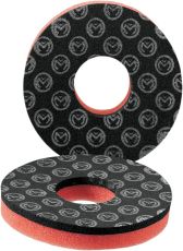 Двуслойни ръкохватки DONUT черно/червено MOOSE RACING DT-07-01