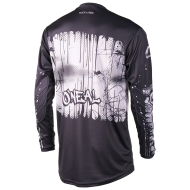 Kids motocross shirt O'NEAL ELEMENT RANCID BLACK/GRAY V.27