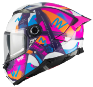 Helmet MT THUNDER 4 R SV PIPEN C8 GLOSS