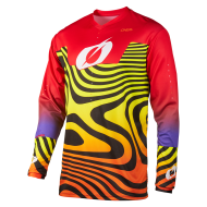 Kids motocross shirt O'NEAL ELEMENT NOVA RED V.27