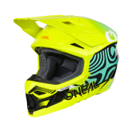 Children's motocross helmet O'NEAL 3SERIES NOVA NEON YELLOW V.27