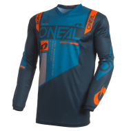Motocross shirt O`NEAL ELEMENT FACTOR BLUE/ORANGE V.27