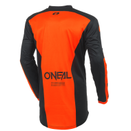 Motocross shirt O`NEAL ELEMENT RACEWEAR BLACK/ORANGE V.27