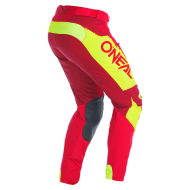 Motocross breeches O'NEAL MAYHEM PAINT RED/NEON YELLOW V.27