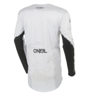 Motocross shirt O'NEAL MAYHEM PAINT WHITE/BLACK V.27