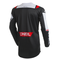 Motocross shirt O`NEAL ELEMENT FACTOR BLACK/WHITE V.27