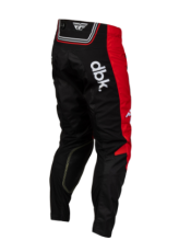 Motocross breeches FLY RACING Kinetic DBK Pants - Black/Red/White