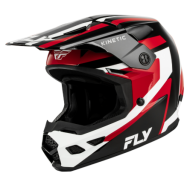 Мотокрос каска FLY RACING Kinetic Sync - Black/Red/White