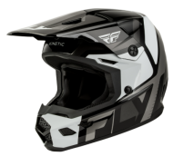 Детска мотокрос каска FLY RACING Kinetic Scrap Black/White/Grey