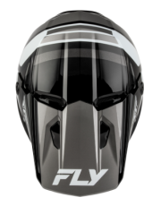 Детска мотокрос каска FLY RACING Kinetic Scrap Black/White/Grey