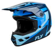 Мотокрос каска FLY RACING Kinetic Sync - Navy/Blue/Light Blue