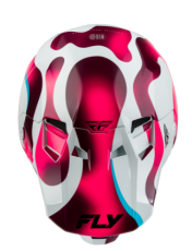 Мотокрос каска FLY RACING Formula CC Vibe - White/Pink/Blue