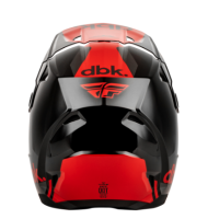 Мотокрос каска FLY RACING Kinetic DBK 27 - Black/Red/Grey
