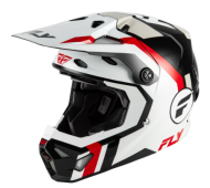 Детска мотокрос каска FLY RACING Formula CP Seal- White/Black/Red