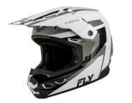 Мотокрос каска FLY RACING Kinetic Sync - White/Black/Grey