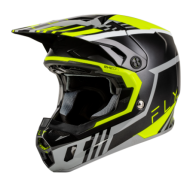 Мотокрос каска FLY RACING Formula CC Strike- Grey/Black/Hi-Vis