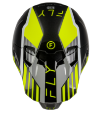 Мотокрос каска FLY RACING Formula CC Strike- Grey/Black/Hi-Vis