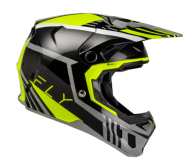 Мотокрос каска FLY RACING Formula CC Strike- Grey/Black/Hi-Vis