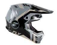 Детска мотокрос каска FLY RACING Formula CP Seal- Black/Grey/Light Grey