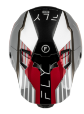 Мотокрос каска FLY RACING Formula CC Strike- Grey/Red/Black/White