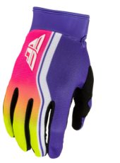 Мотокрос ръкавици FLY RACING F-16 Raze Purple/Red/Yellow