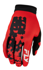 Мотокрос ръкавици FLY RACING Lite Flake-Red/Black
