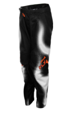 Детски мотокрос брич FLY RACING Kinetic Torch - Black/White/Orange