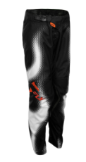 Детски мотокрос брич FLY RACING Kinetic Torch - Black/White/Orange