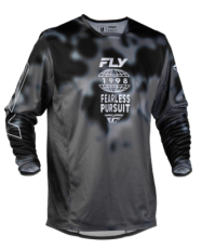 Μπλούζα Motocross FLY RACING Kinetic Blur - Μαύρο/Γκρι