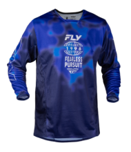 Μπλούζα Motocross FLY RACING Kinetic Blur - Μπλε/Ναυτικό Ναυτικό