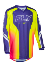 Детска мотокрос блуза FLY RACING F-16 Raze Purple/Red/Yellow
