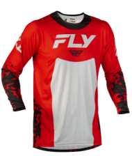 Мотокрос блуза FLY RACING Lite Flake- Red/Grey/Black