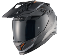 Адвенчър каска NEXX  Y.TRAVL QUEST BLACK GRAY