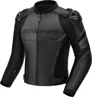 Geacă sport din piele pentru motocicletă SHIMA BANDIT 2.0 MEN BLACK