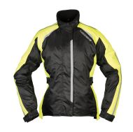 Women's raincoat Modeka Viola Dry Black/Yellow