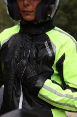 Women's raincoat Modeka Viola Dry Black/Yellow