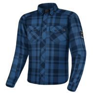Tricou motociclist SHIMA RENEGADE 2.0 BLUE + Protecție spate