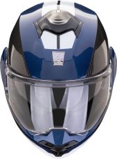 Cască Scorpion Exo-Tech Evo Team Albastră/Neagră/Albă
