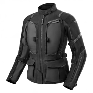 Geacă motociclistă turistică pentru femei, 4 sezoane, SHIMA HERO 2 LADY BLACK