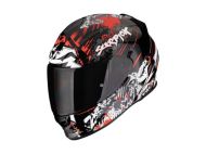 Cască SORPION EXO-491 SPECTOR Negru-Roșu